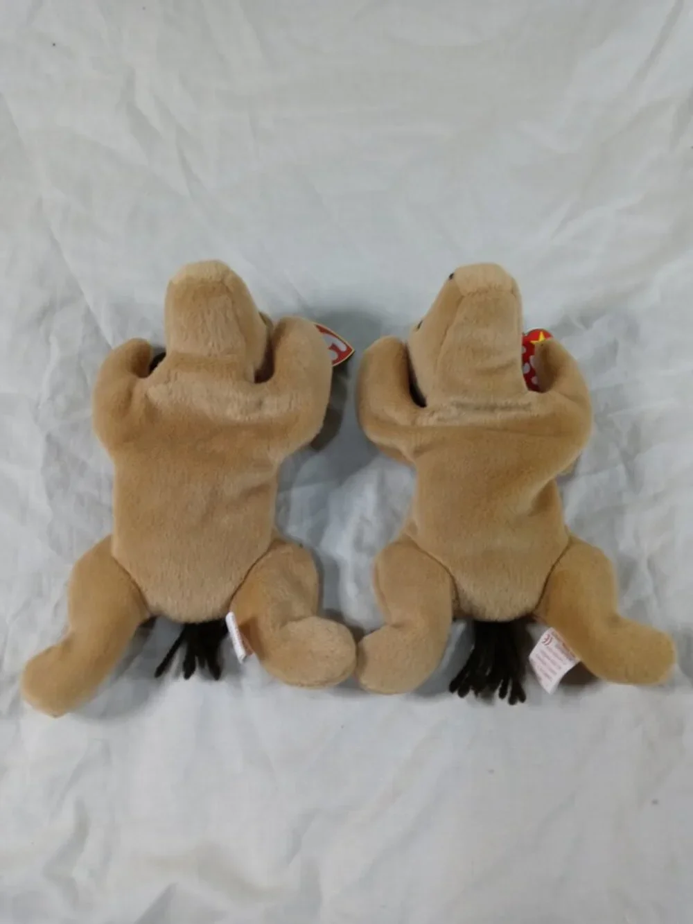 Ty Beanie Babies Original Collection 2 Rare Vintage 1995 Derby Plush with Tags